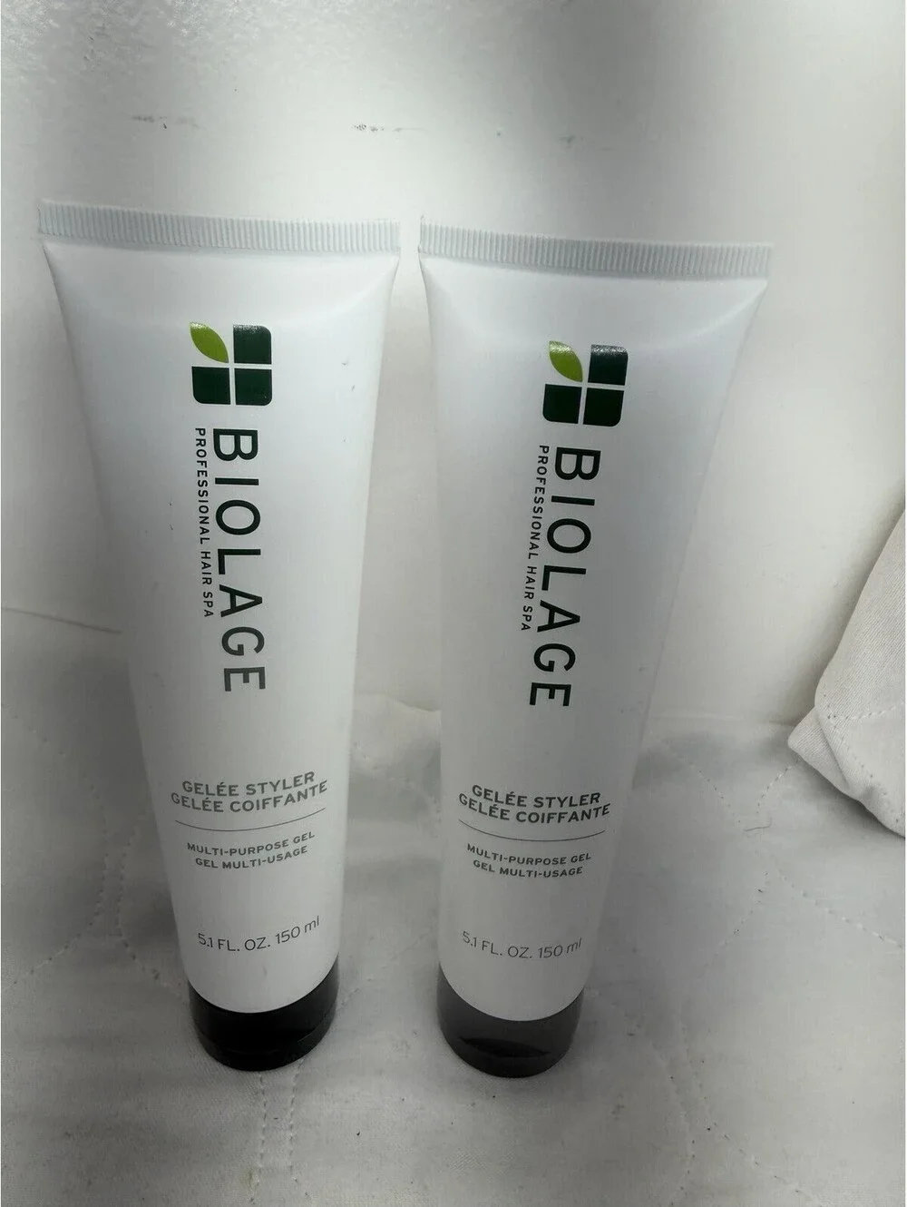 (2 Pack) Biolage Styling Gelée Firm Hold Hair Gel 5oz Adds Shine Control Duo